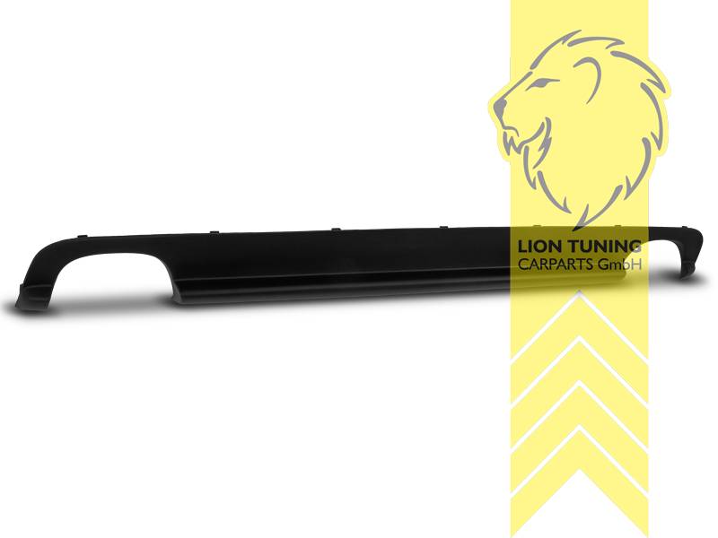 links und rechts, passend für unsere Artikelnummer 1763, 5163, 6365, 6366, auch passend für die original E39 M-Paket Stoßstange, PP Kunststoff, schwarz - lackierfähig, Eintragungsfrei / als Ersatzteil verwendbar