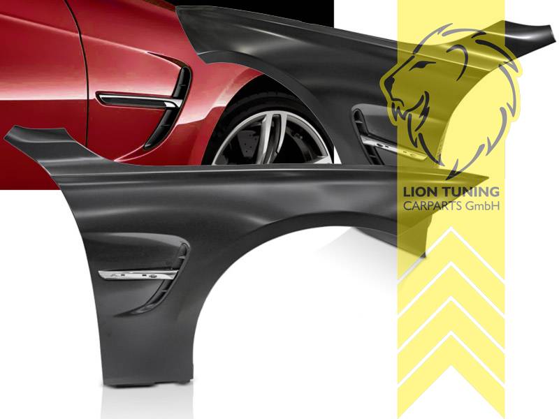 Metall / Stahl, schwarz - lackierfähig, Eintragungsfrei / als Ersatzteil verwendbar