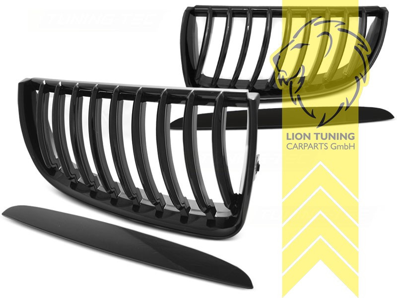 schwarz glänzend, ABS Kunststoff, Eintragungsfrei / keine Eintragung nötig