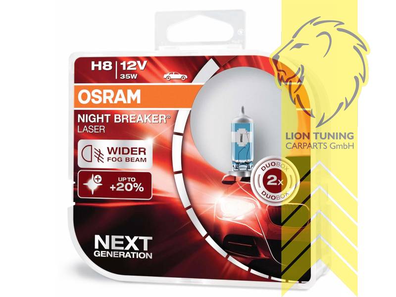 Halogen, 3500K, H8, 35W, Scheinwerfer, 12 V, Eintragungsfrei / mit E-Prüfzeichen