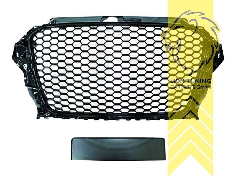 schwarz glänzend, Passend für alle Ausstattungsvarianten, ABS Kunststoff, für Fahrzeuge ohne PDC, Eintragungsfrei / als Ersatzteil verwendbar