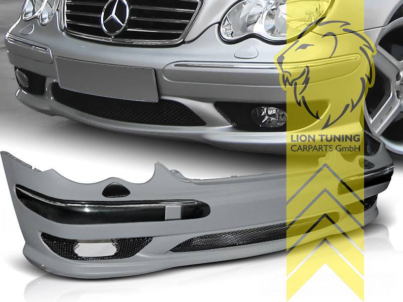 Liontuning - Tuningartikel für Ihr Auto  Lion Tuning Carparts GmbH  Stoßstange Mercedes Benz C-Klasse W203 Limousine S203 T-Modell
