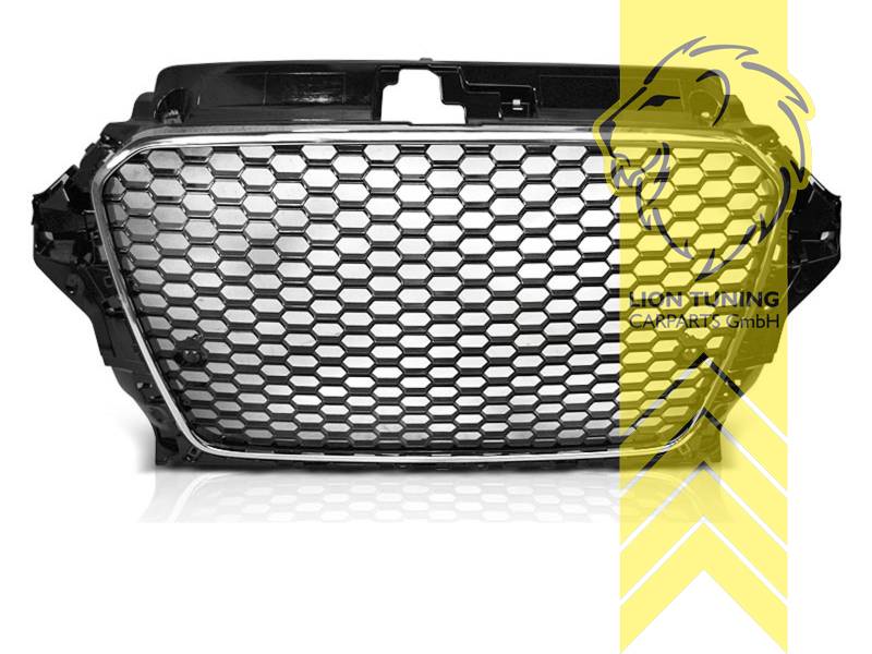 chrom, schwarz glänzend, Passend für alle Ausstattungsvarianten, ABS Kunststoff, für Fahrzeuge mit PDC, Eintragungsfrei / als Ersatzteil verwendbar