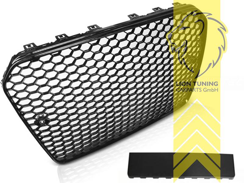 schwarz glänzend, Passend für alle Ausstattungsvarianten, ABS Kunststoff, für Fahrzeuge mit PDC, Eintragungsfrei / als Ersatzteil verwendbar