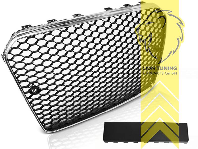 chrom, schwarz matt, Passend für alle Ausstattungsvarianten, ABS Kunststoff, für Fahrzeuge mit PDC, Eintragungsfrei / als Ersatzteil verwendbar