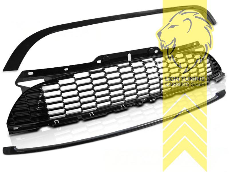 schwarz glänzend, nur für Cooper S und John Cooper Works, ABS Kunststoff, Eintragungsfrei / als Ersatzteil verwendbar