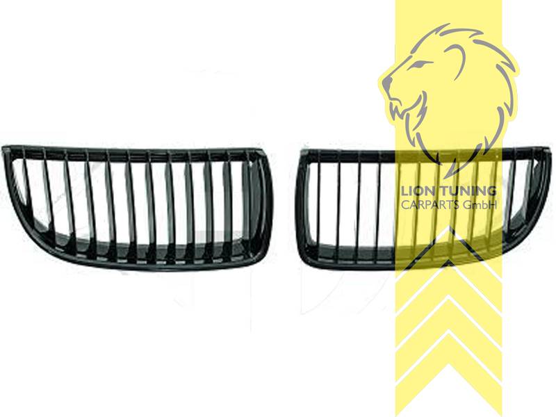 schwarz glänzend, ABS Kunststoff, Eintragungsfrei / als Ersatzteil verwendbar