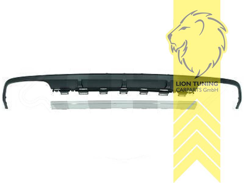 links und rechts, nur passend für AMG Line Stoßstange, auch passend für die original Mercedes Stoßstange, PP Kunststoff, schwarz - lackierfähig, Eintragungsfrei / als Ersatzteil verwendbar