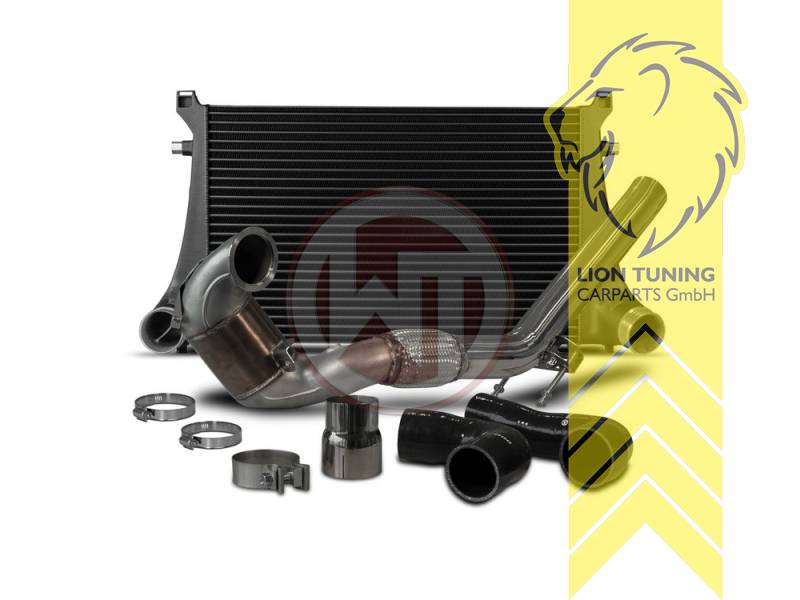 Competition, ohne Kat, nicht passend für Allrad, Aluminium, 1.8T 132KW / 2.0T 162KW / 2.0T 206 KW, 640mm x 410mm x 65mm, !!! Nicht im Bereich der STVZO zugelassen !!!