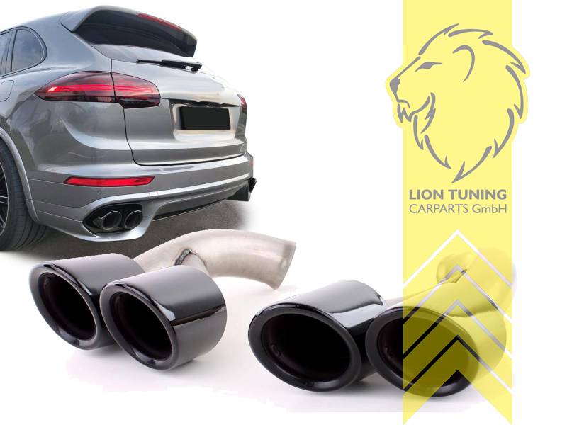 Liontuning - Tuningartikel für Ihr Auto  Lion Tuning Carparts GmbH  Edelstahl Endrohre Auspuff Blende Auspuffblenden für Mercedes Benz W205  C-Klasse