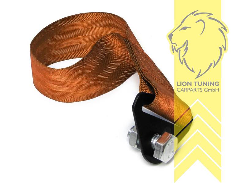 orange, M14 Rechtsgewinde, Gewindelänge 30mm, Gesamtlänge Stoff 21,5cm