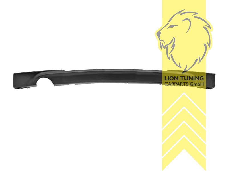 links, passend für unsere Artikelnummer 10692, 10687, 10685, 11767, auch passend für die original F30 / F31 M-Paket Stoßstange, PP Kunststoff, schwarz - lackierfähig, Eintragungsfrei / als Ersatzteil verwendbar
