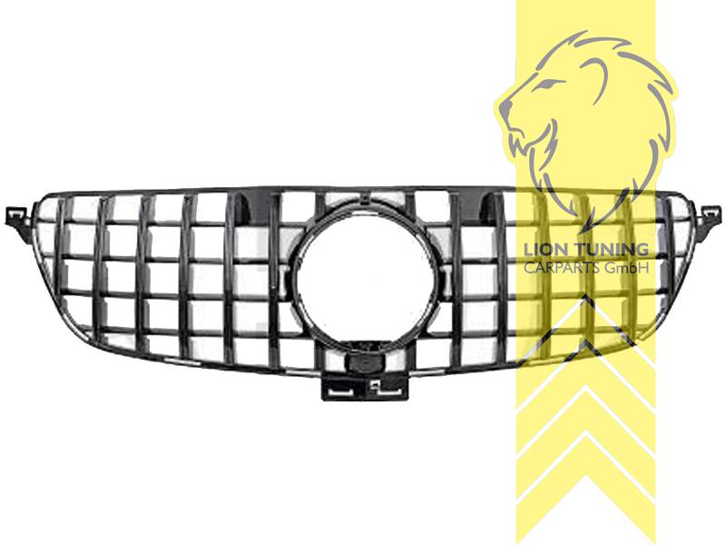 Original Mercedes Emblem wird übernommen, schwarz glänzend, ABS Kunststoff, Eintragungsfrei / als Ersatzteil verwendbar