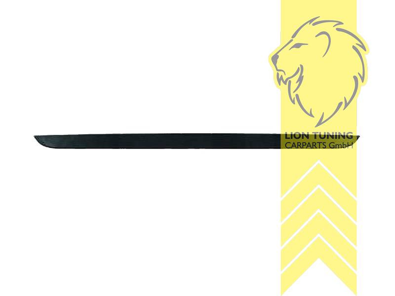 schwarz, nur passend für M-Paket oder unsere Artikelnummer 7108, 7109, auch passend für die original M-Paket Stoßstange, PP Kunststoff, schwarz - lackierfähig, Eintragungsfrei / als Ersatzteil verwendbar