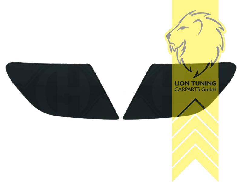 schwarz, nur passend für original GT / GTI Stoßstange oder unsere Artikelnummer 1764, 2167, PP Kunststoff, schwarz - lackierfähig, Eintragungsfrei / als Ersatzteil verwendbar