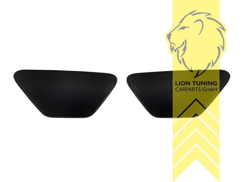 schwarz, auch passend für die original M-Paket Stoßstange, nur passend für M-Paket oder unsere Artikelnummer 7084, 11937, 11939, 13091, PP Kunststoff, schwarz - lackierfähig, Eintragungsfrei / als Ersatzteil verwendbar