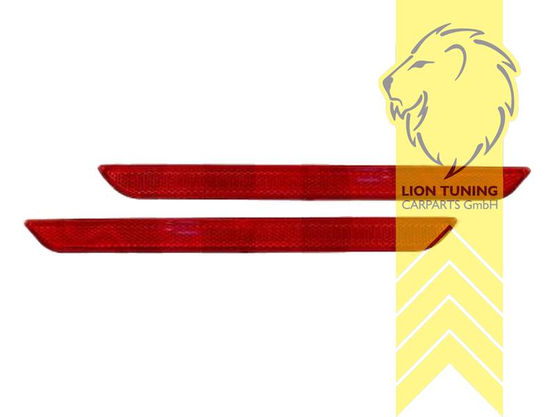 rot, nur passend für M-Paket oder unsere Artikelnummer 11771, 13095, auch passend für die original M-Paket Stoßstange, Eintragungsfrei / als Ersatzteil verwendbar