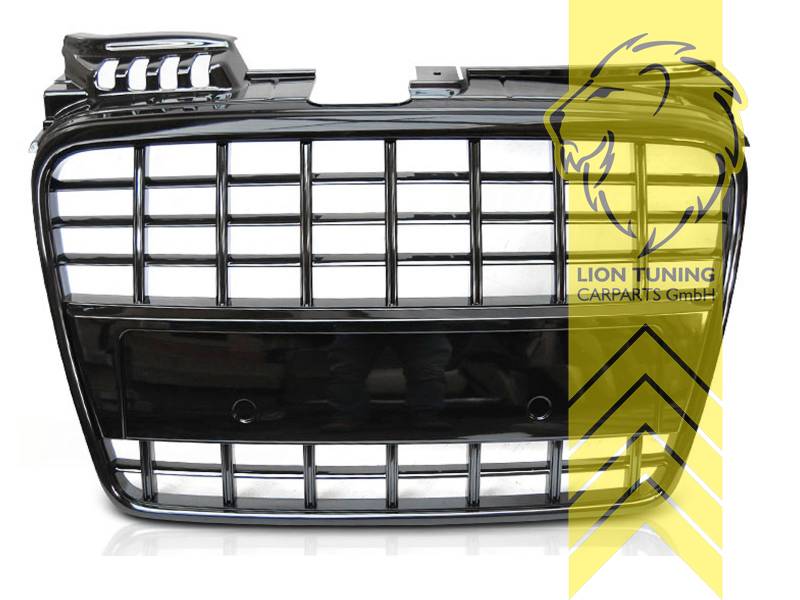 schwarz glänzend, nicht passend für S-Line, nicht für RS Modelle, ABS Kunststoff, für Fahrzeuge ohne PDC, Eintragungsfrei / als Ersatzteil verwendbar