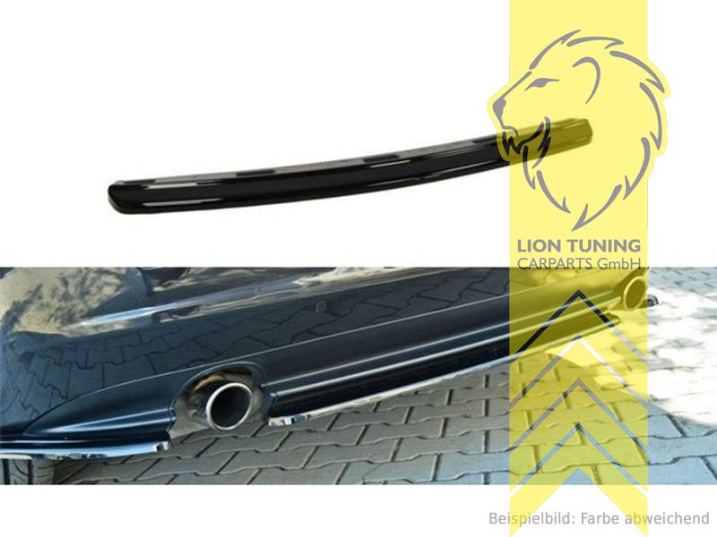 schwarz glänzend, ABS Kunststoff, Eintragungsfrei / mit ABE