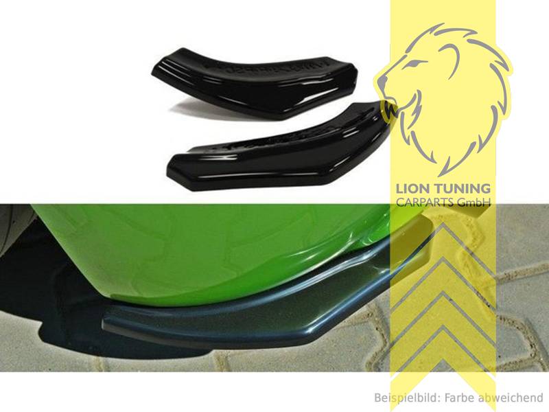 schwarz glänzend, ABS Kunststoff, Eintragungsfrei / mit ABE