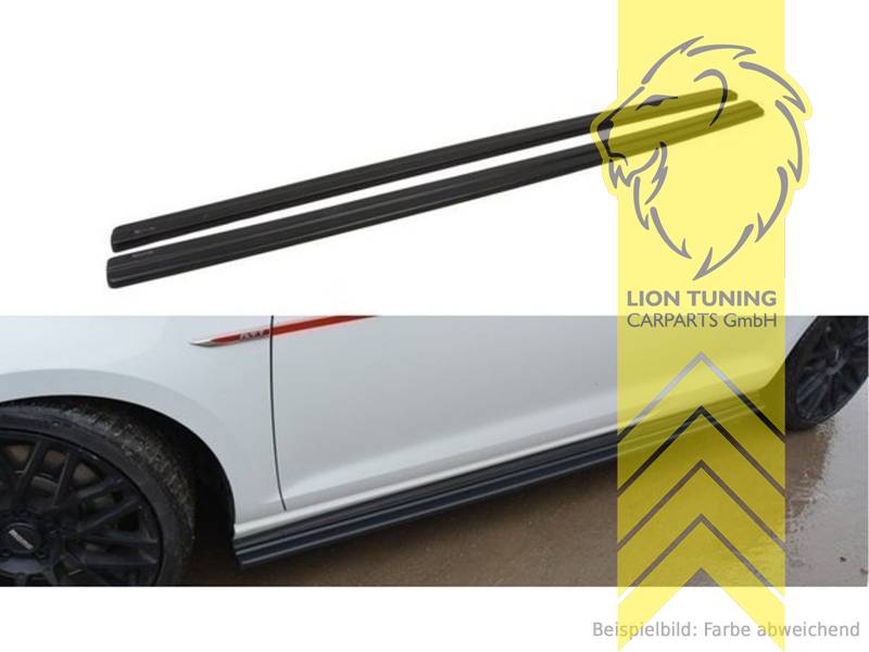 schwarz glänzend, ABS Kunststoff, Eintragungsfrei / mit ABE