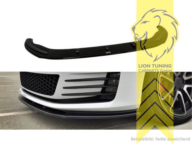 schwarz glänzend, ABS Kunststoff, Eintragungsfrei / mit ABE