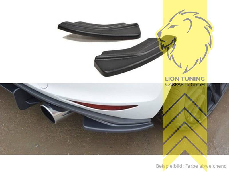 schwarz glänzend, ABS Kunststoff, Eintragungsfrei / mit ABE