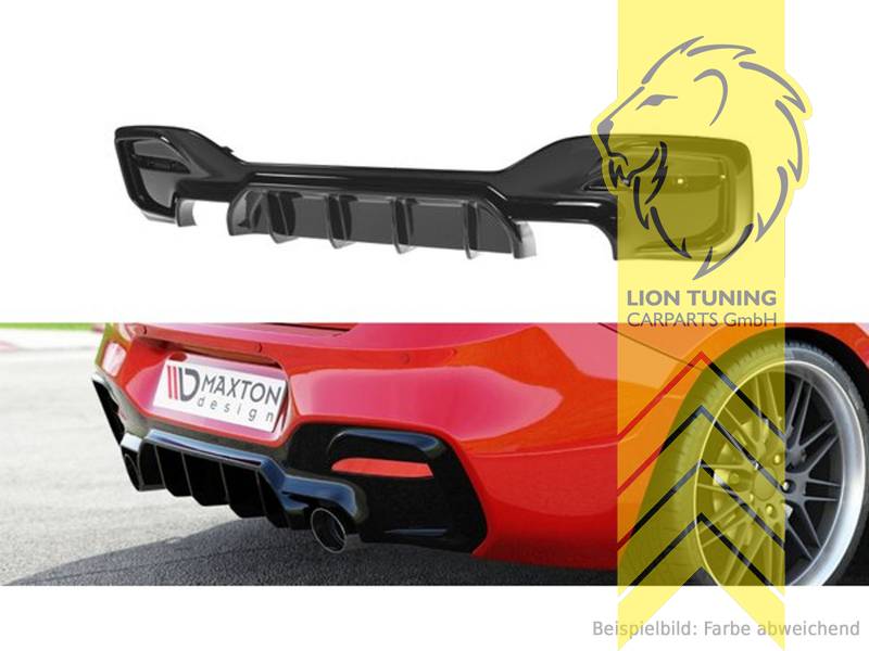 schwarz glänzend, nur passend für Fahrzeuge mit M-Paket, ABS Kunststoff, Eintragungsfrei / mit ABE