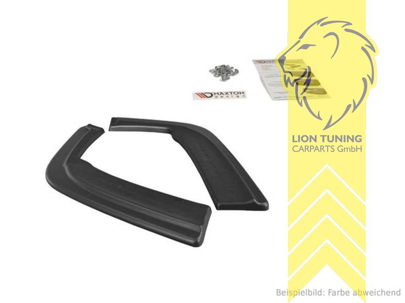 schwarz glänzend, ABS Kunststoff, Eintragungsfrei / mit ABE