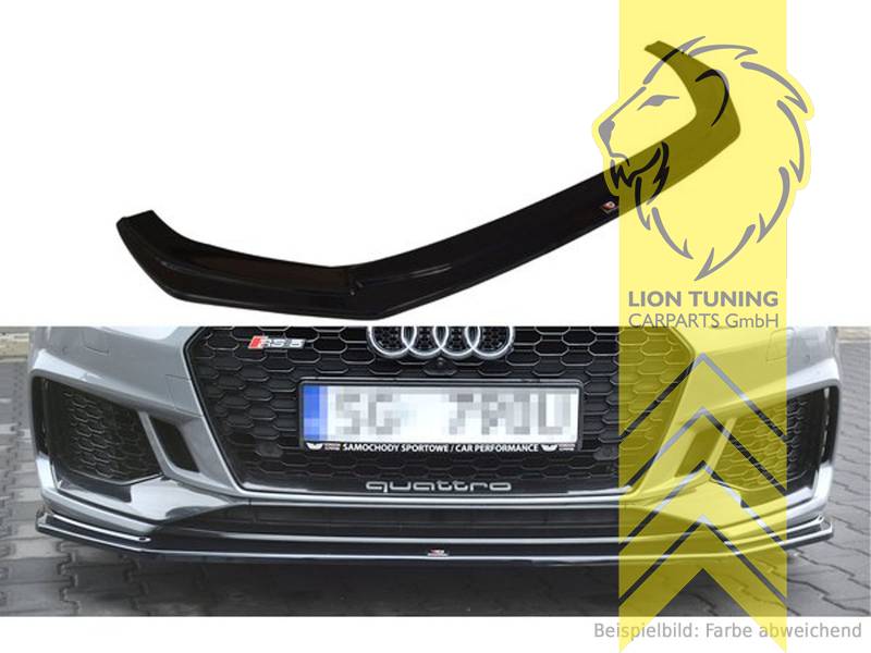 schwarz glänzend, ABS Kunststoff, Eintragungsfrei / mit ABE