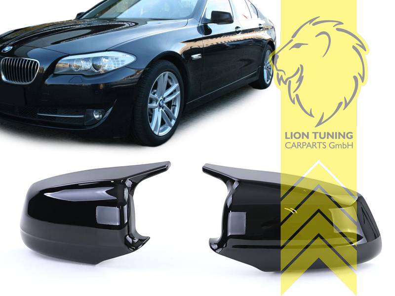 schwarz glänzend, ABS Kunststoff, Eintragungsfrei / als Ersatzteil verwendbar