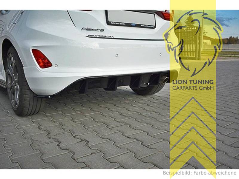 schwarz glänzend, ABS Kunststoff, Eintragungsfrei / mit ABE