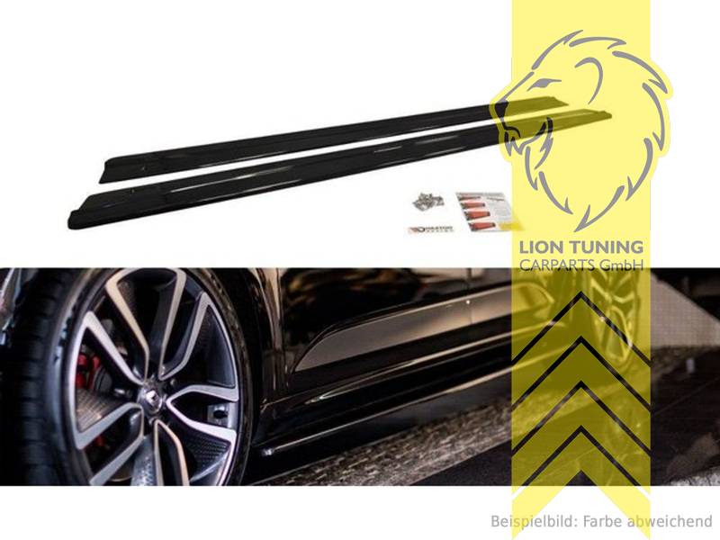 Liontuning - Tuningartikel für Ihr Auto  Lion Tuning Carparts GmbHMaxton  Seitenschweller Ansatz passend für Renault Talisman schwarz glänzend