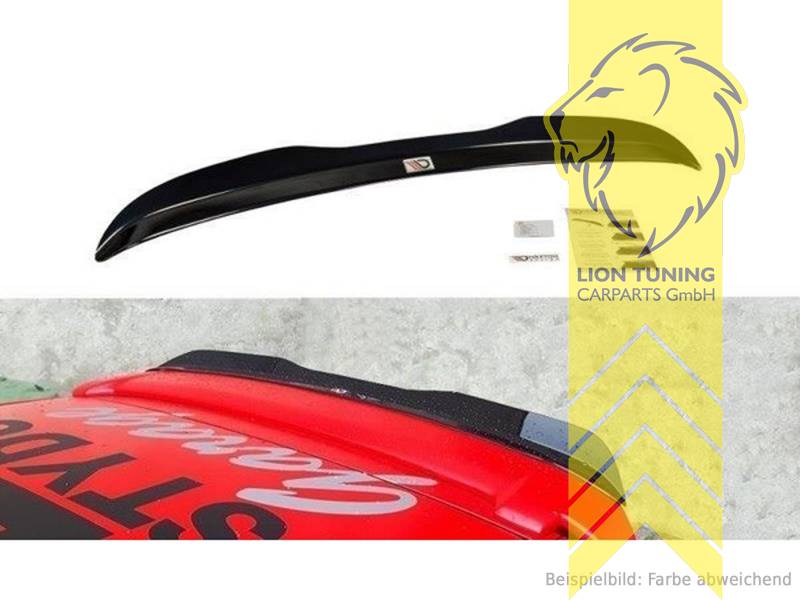 schwarz glänzend, ABS Kunststoff, Eintragungsfrei / mit ABE