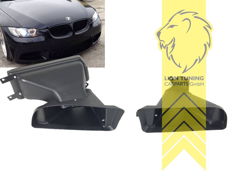 passend für unsere Stoßstangen mit Artikelnummer 5514, 5515, 14537, wahlweise mit oder ohne Nebelscheinwerfer verwendbar, PP Kunststoff, schwarz - lackierfähig, Eintragungsfrei / als Ersatzteil verwendbar