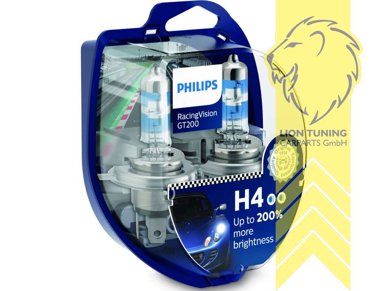 Halogen, 3500K, H4, 60W, Scheinwerfer, 12 V, Eintragungsfrei / mit E-Prüfzeichen