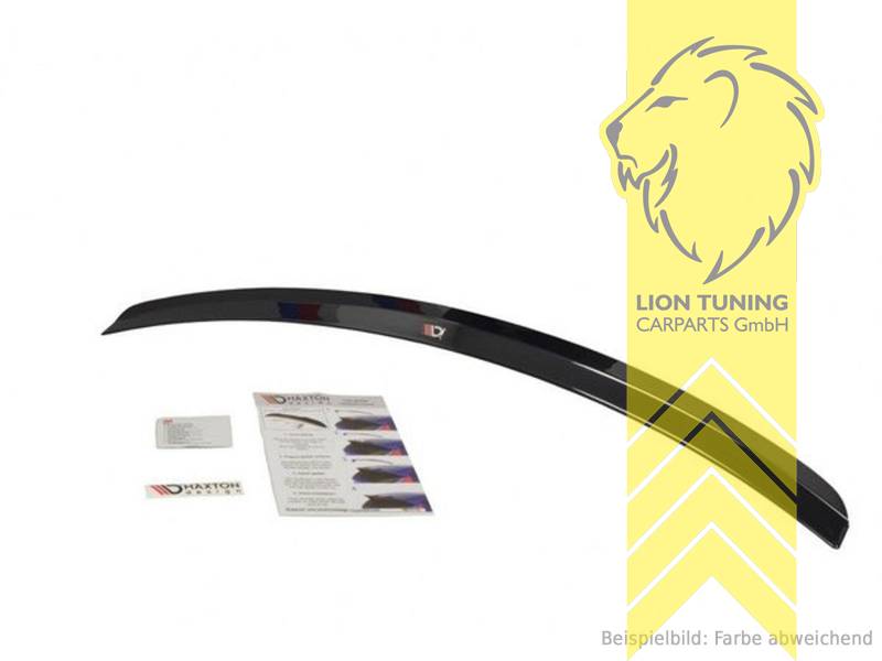 schwarz glänzend, ABS Kunststoff, Eintragungsfrei / mit ABE