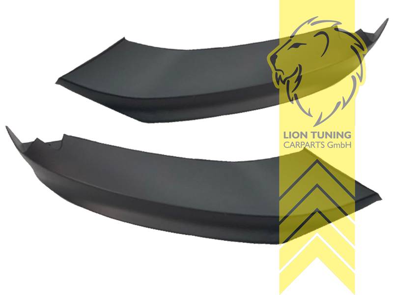 schwarz, ABS Kunststoff, schwarz - lackierfähig, Eintragungsfrei / als Ersatzteil verwendbar