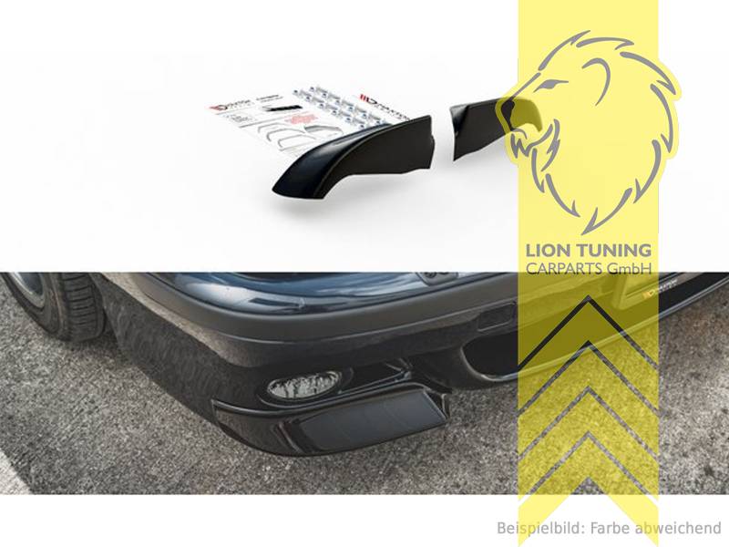 schwarz glänzend, ABS Kunststoff, Eintragungsfrei / mit ABE