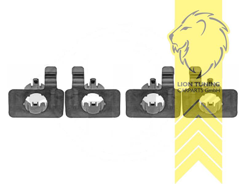 schwarz, nur für unsere Artikelnummer 14497, PP Kunststoff, schwarz - lackierfähig, Eintragungsfrei / als Ersatzteil verwendbar