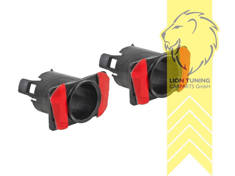 schwarz, nur passend für M-Paket oder für unsere Artikelnummer 1763, PP Kunststoff, schwarz - lackierfähig, Eintragungsfrei / als Ersatzteil verwendbar