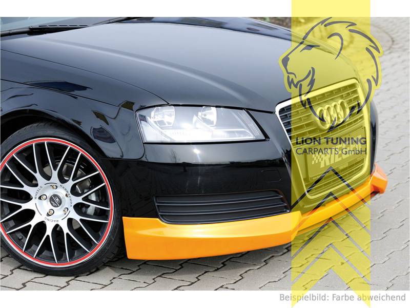 nicht passend für S-Line Modelle, ABS Kunststoff, schwarz - lackierfähig, Eintragungsfrei / mit ABE