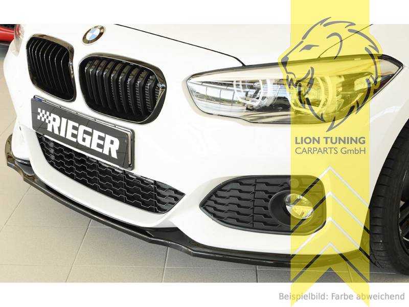 schwarz glänzend, nur passend für Fahrzeuge mit M-Paket Stoßstange, ABS Kunststoff, Eintragungsfrei / mit ABE