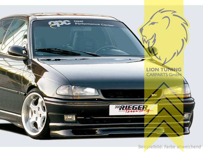 nicht passend für GSI, nur passend für 3-Türer, ABS Kunststoff, schwarz - lackierfähig, Eintragungspflichtig / Teilegutachten liegt bei