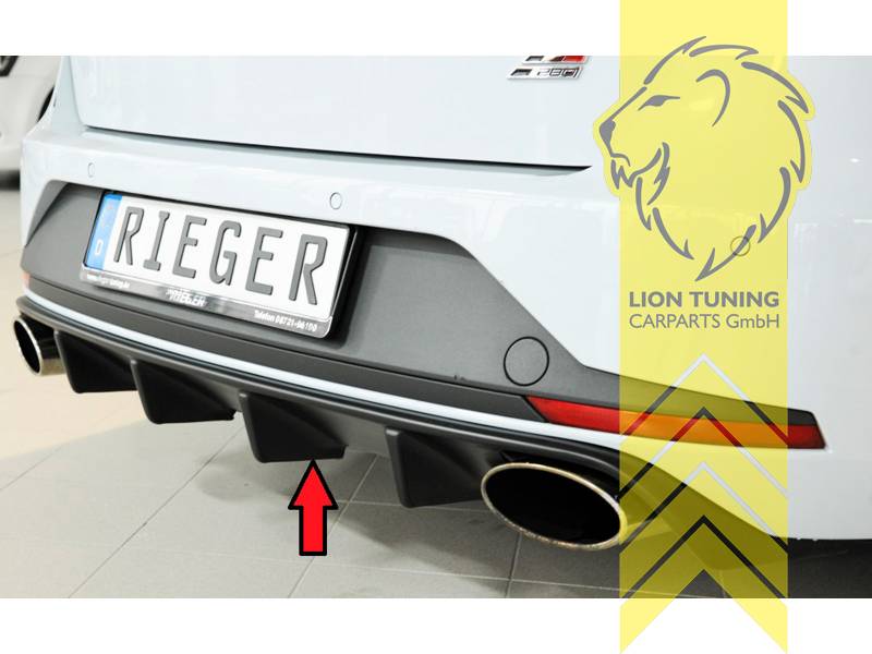 links und rechts, schwarz matt, nur passend für Cupra Kombi, ABS Kunststoff, schwarz - lackierfähig, Eintragungsfrei / mit ABE