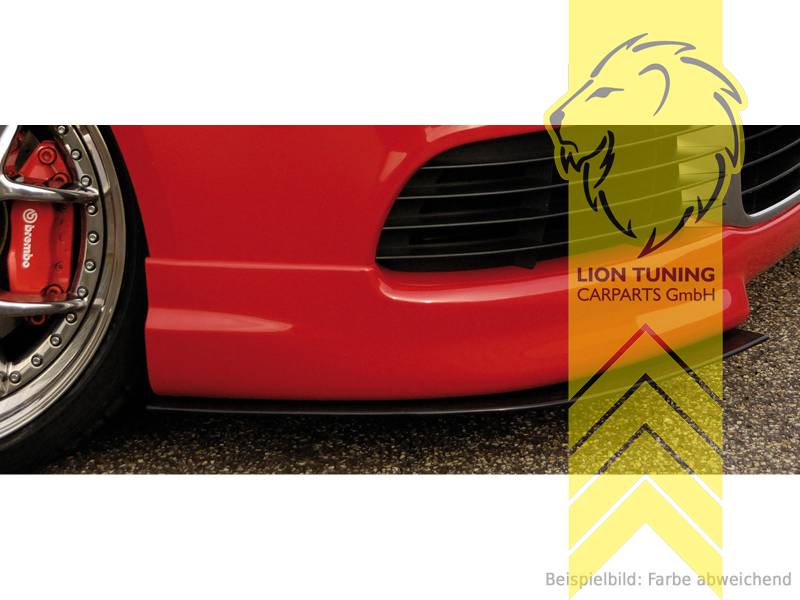 schwarz matt, nur passend für unsere Spoilerlippe Art.: 24179, ABS Kunststoff, schwarz - lackierfähig, Eintragungsfrei / mit ABE