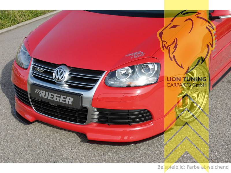 nur passend für R32 Stoßstange, ABS Kunststoff, schwarz - lackierfähig, Eintragungsfrei / mit ABE