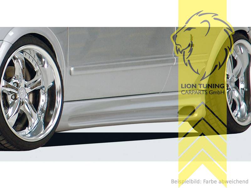 schwarz matt, ABS Kunststoff, schwarz - lackierfähig, Eintragungsfrei / mit ABE