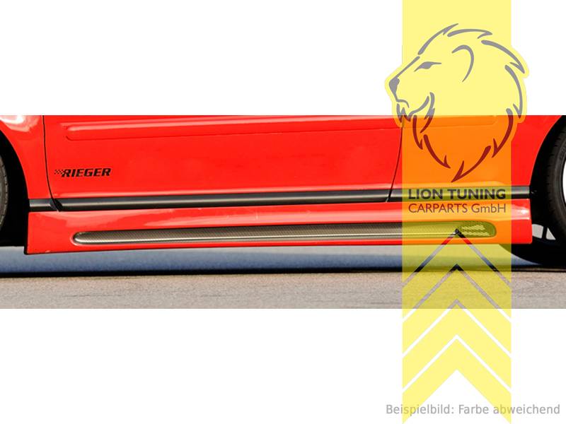 schwarz matt, ABS Kunststoff, schwarz - lackierfähig, Eintragungsfrei / mit ABE