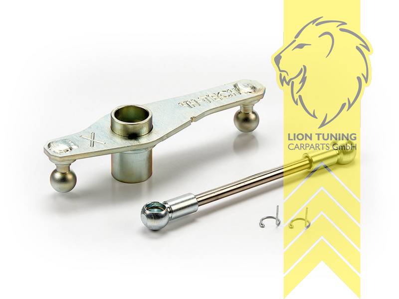 Metall / Stahl, alle Motorvarianten, Schaltwege um 40 Prozent kürzer!